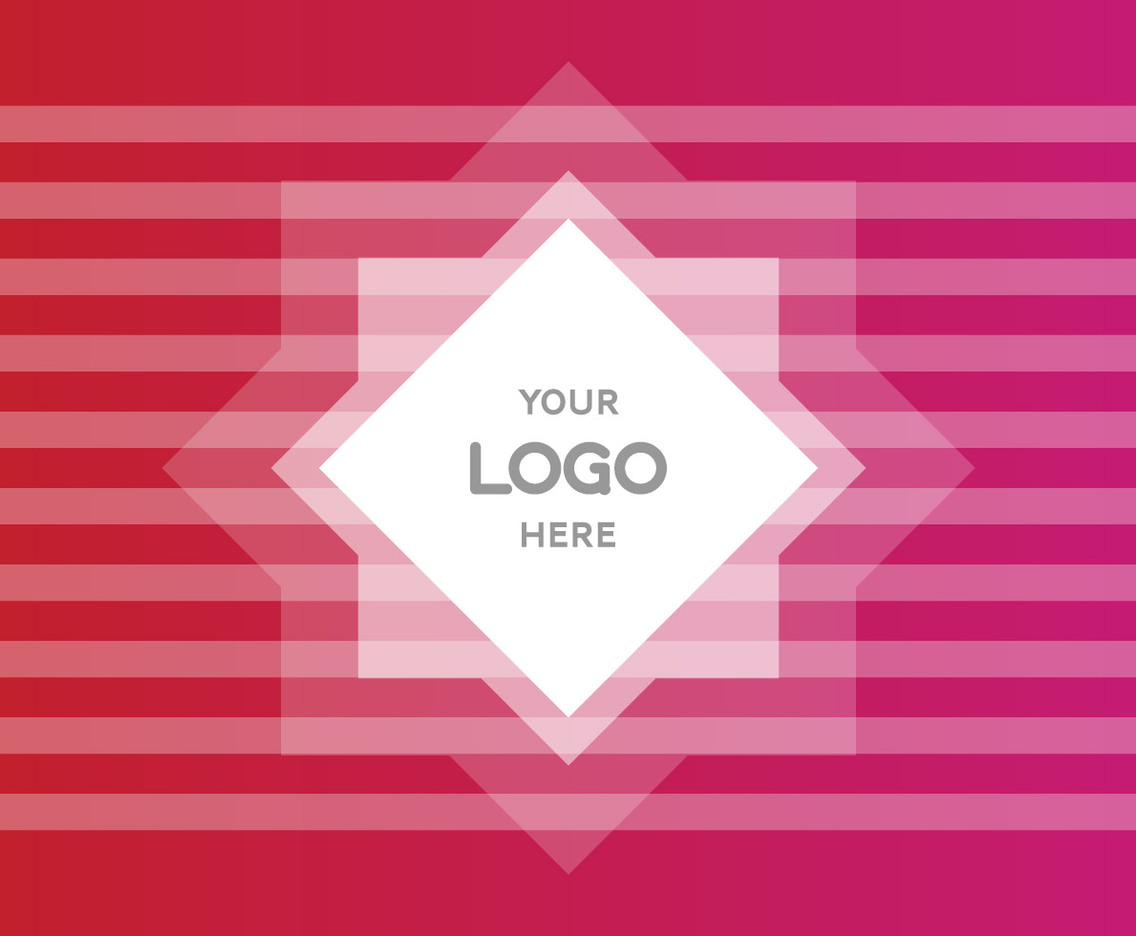 Free Pink Gradient Logo Vector Background