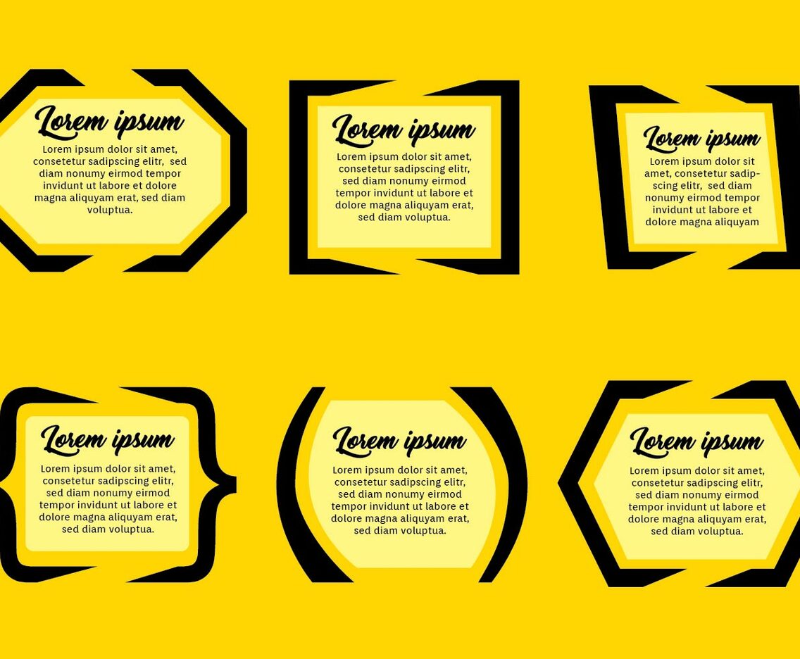 Quotation Mark Text Bubble Vector Sets