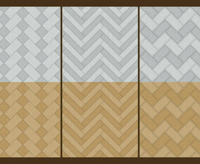 Stone Herringbone Patterns