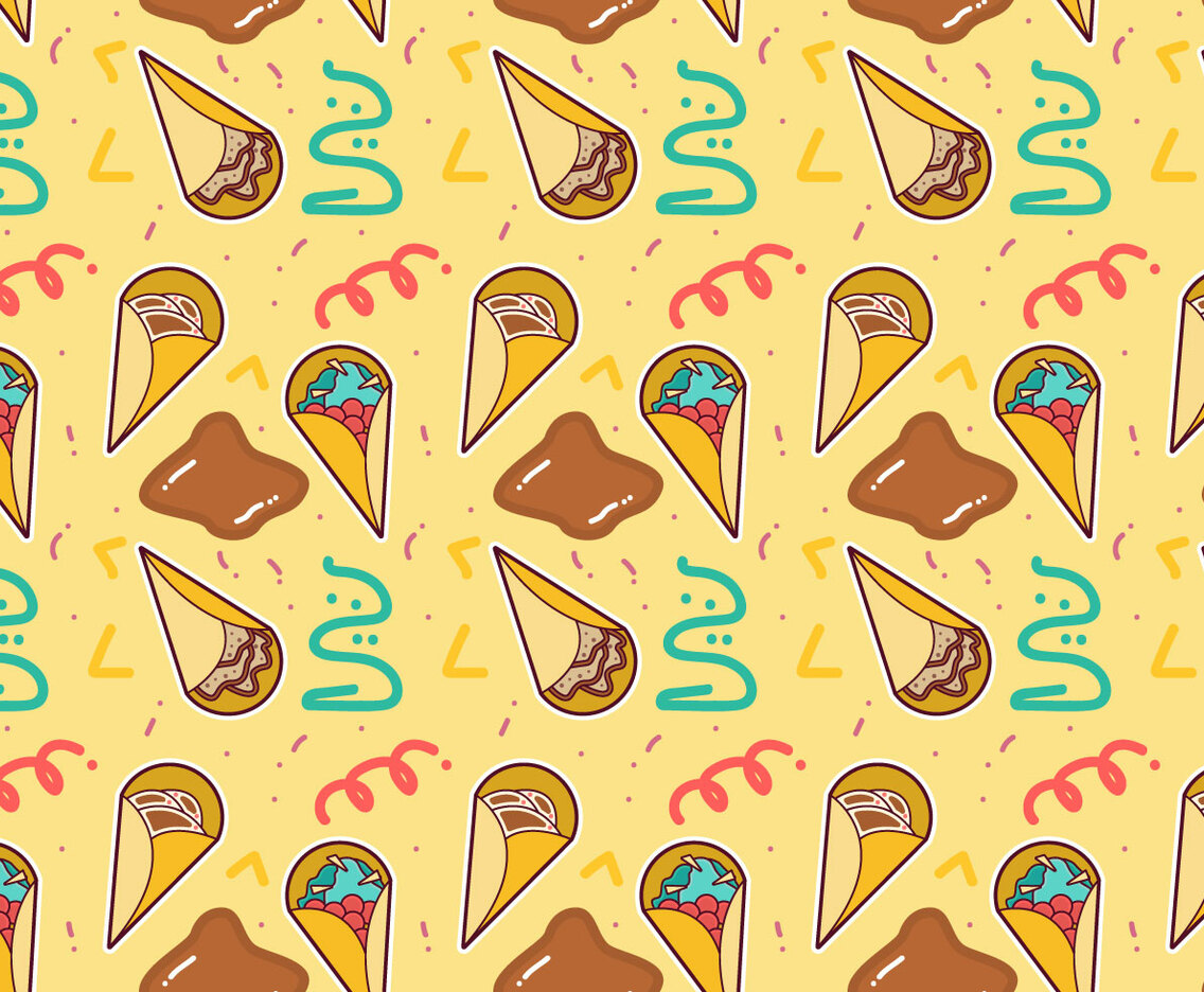 Free Crepes Pattern 4