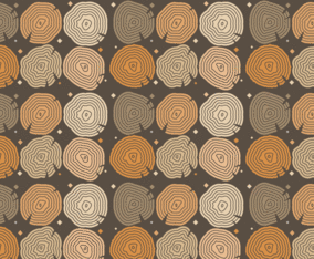 Free Tree Rings Vector Illustration 8