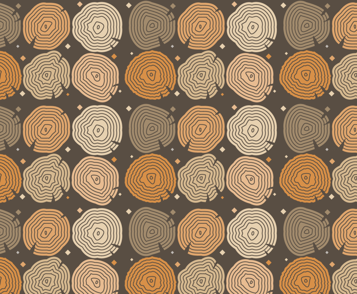 Free Tree Rings Vector Illustration 8