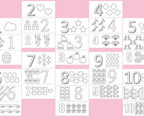 Coloring Numbers Pages