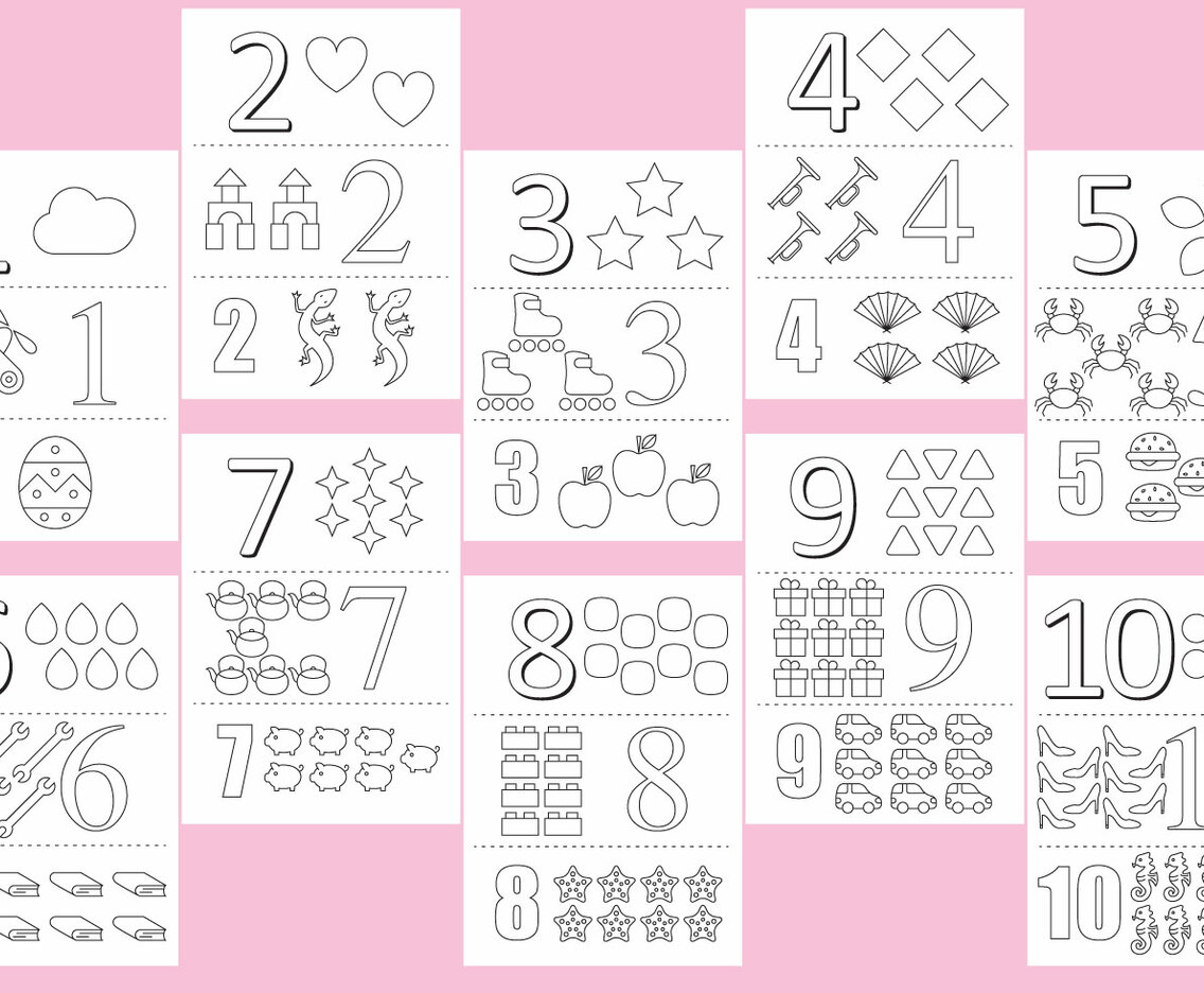 Coloring Numbers Pages