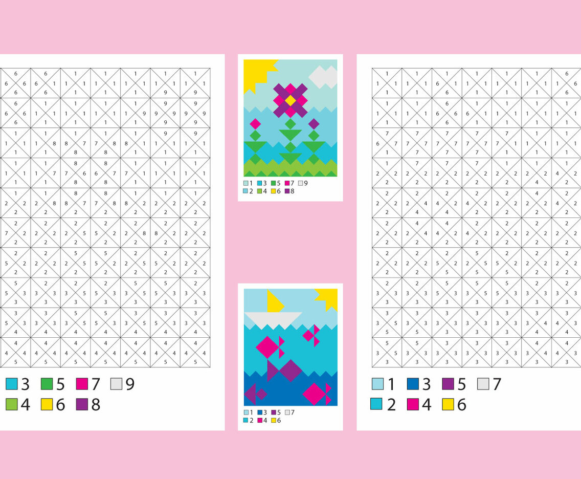 Coloring Pages With Solutions