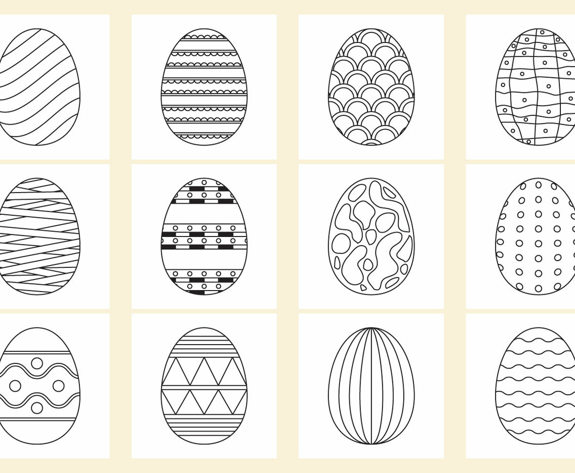 Coloring Easter Eggs