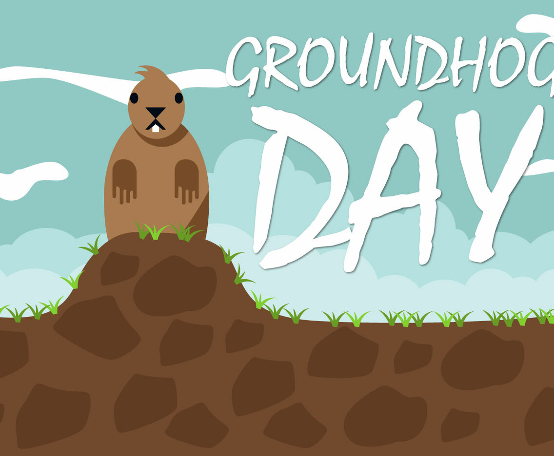 Free Groundhog Day Vector