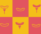 Bratwurst Vector Set