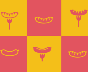 Bratwurst Vector Set