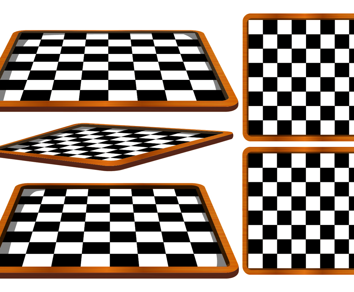 Checkerboard Angles Vector