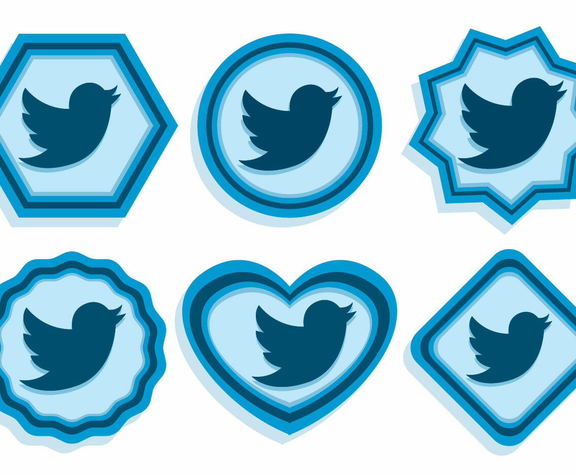 Twiiter Bird Icons