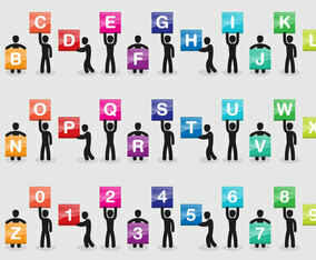 Man Icon Type Vectors