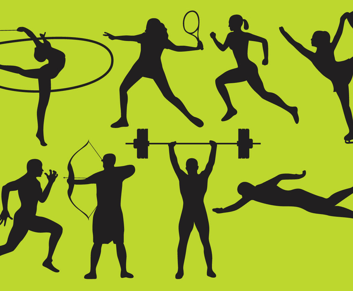 Olympic Games Silhouette Vectors