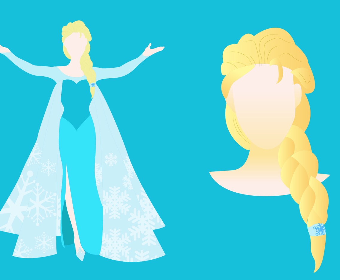 Ice Princess Full Body and Portrait