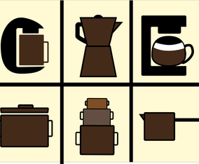 Coffee Maker Vectors