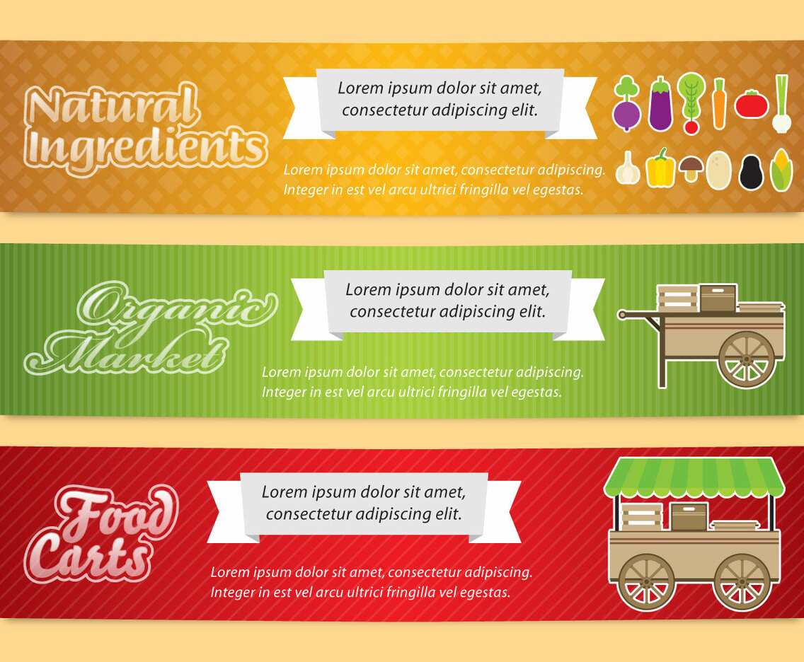 Food Cart Banners