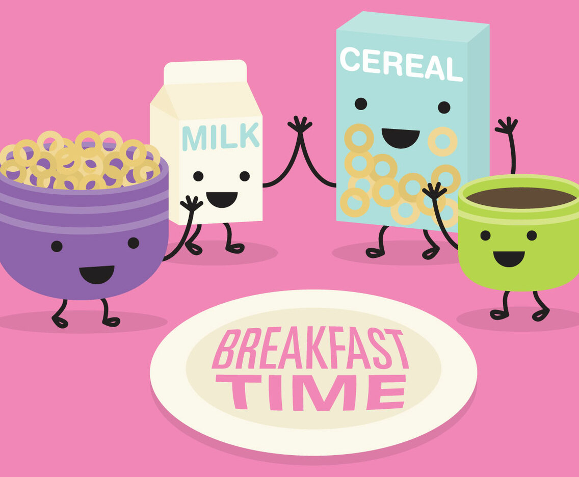 Breakfast Time Vector