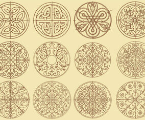Swirly Decoration Vectors
