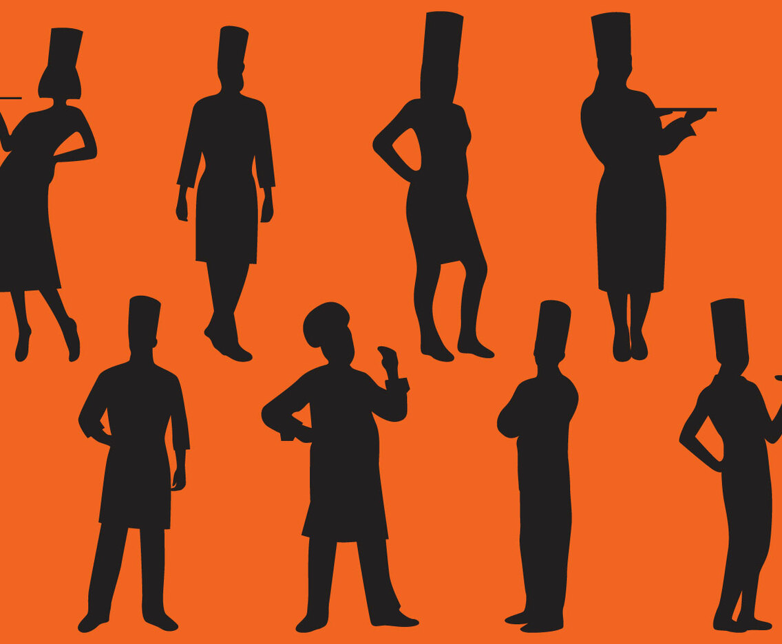 Chef Silhouette Vectors