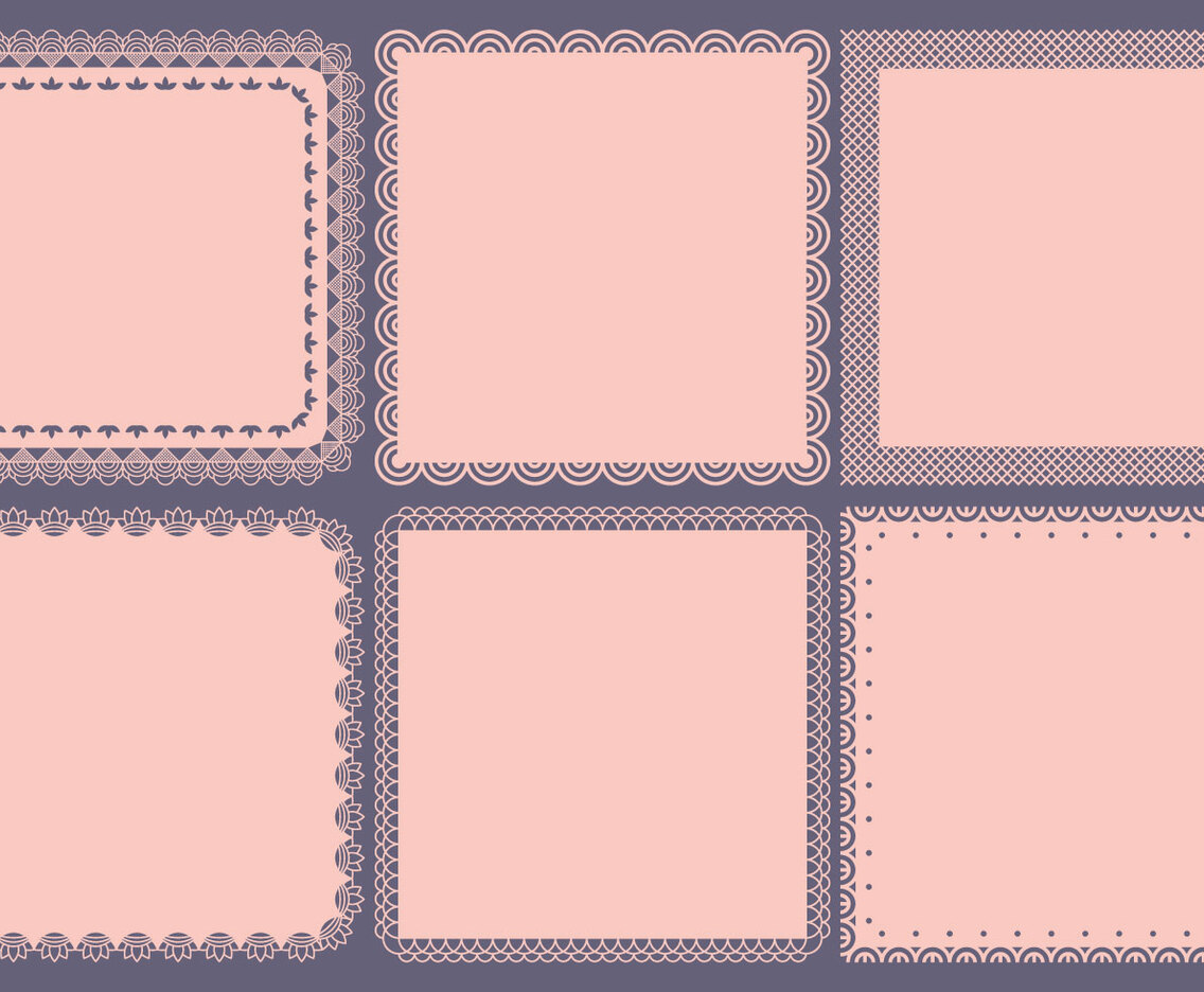 Vintage Square Frames