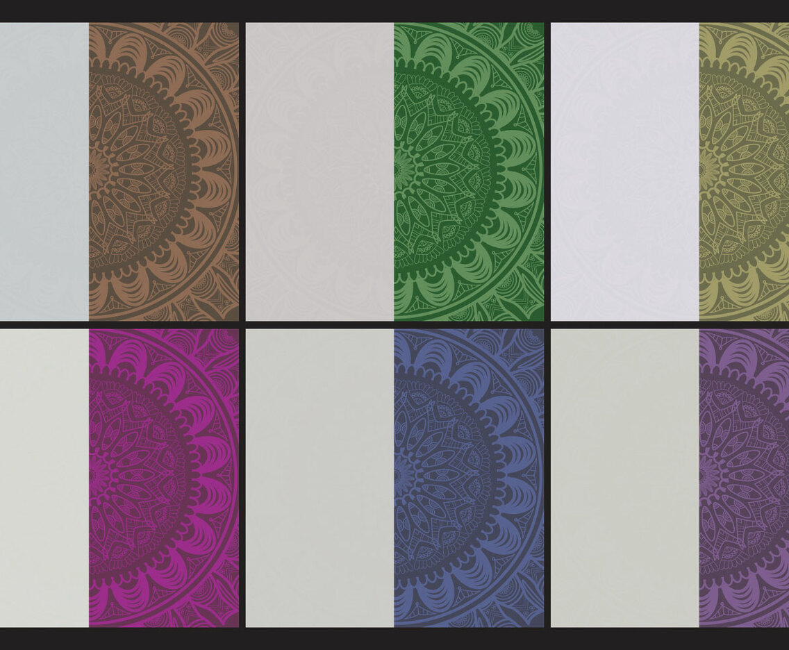 Indian Wedding Card Vector