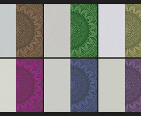 Indian Wedding Card Vector