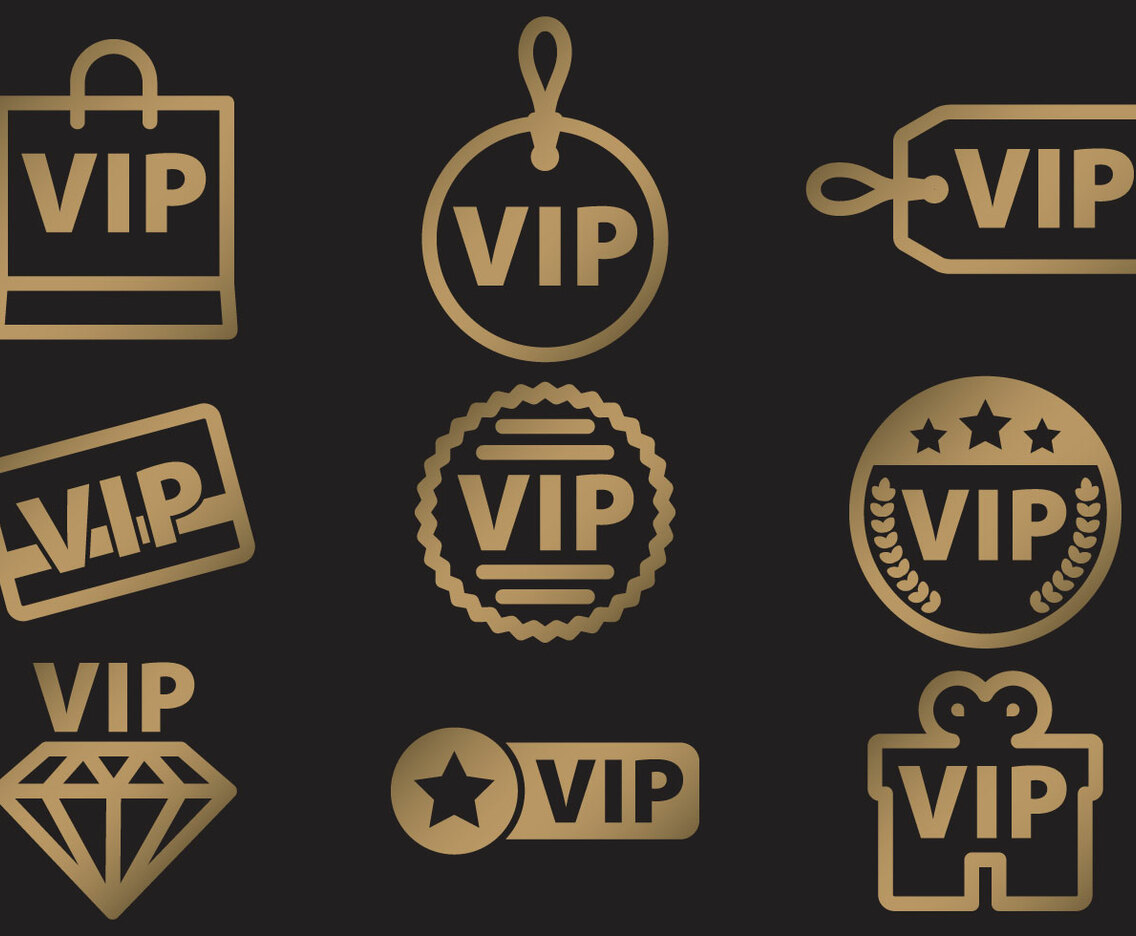VIP Icon Vectors