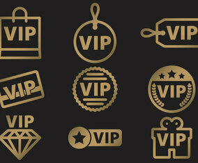 VIP Icon Vectors