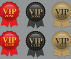 VIP Ribbon Vectors