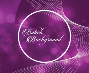 Purple Bokeh Background