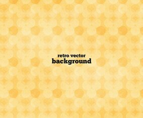 Retro Circle Free Vector Background