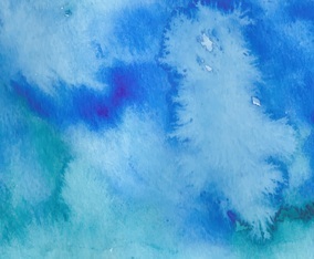 Dark Blue Free Vector Watercolor Background