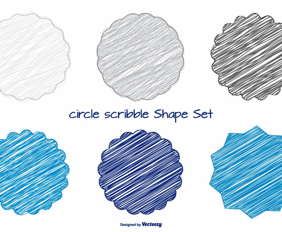 Fun Scribble Shapes Set