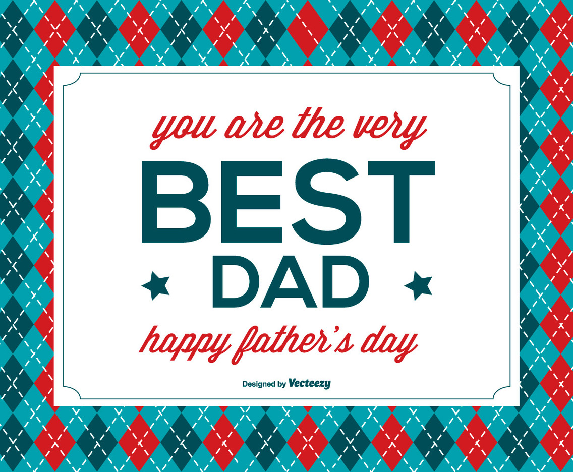 Happy Father's Day Illustration