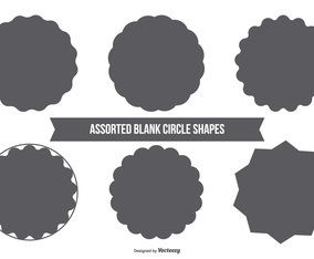 Blank Circle Vector Shapes