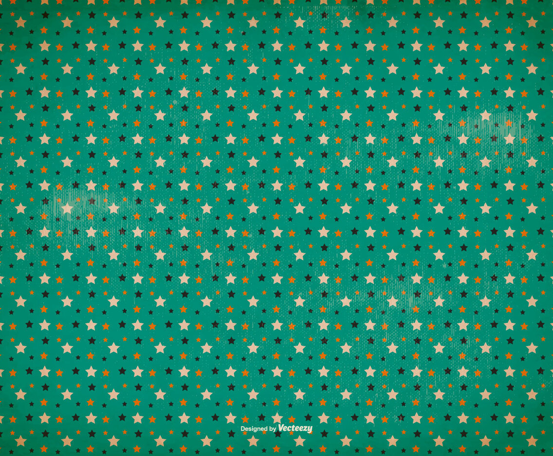 Old Shabby Style Star Background