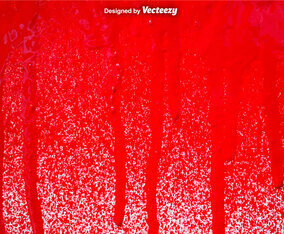 Vector Red Spray Paint Drips Background