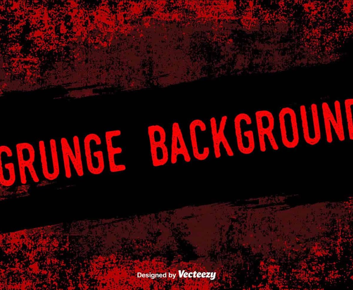 Red Grunge Vector Background