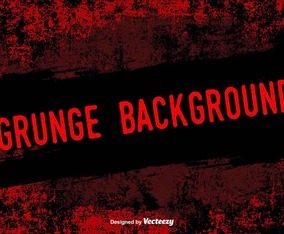 Red Grunge Vector Background