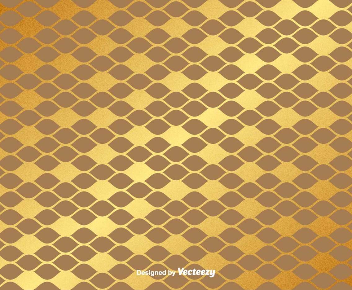 Vector Gold Seamless Pattern