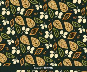 Sketchy Fall Vector Background