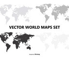 Vector World Map Set
