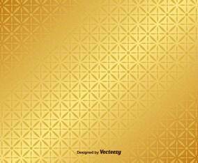 Golden Background Vector Pattern
