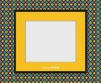 Picture frame on Colorful Background