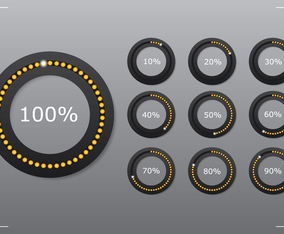 Circle Preloader Set