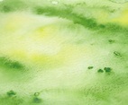 Green Watercolor Free Vector Texture