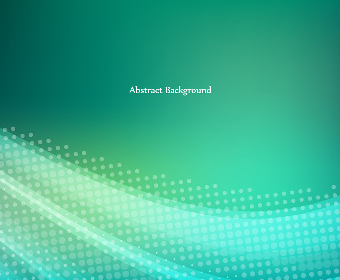 Free Vector Modern Wave Background With Dots