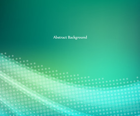 Free Vector Modern Wave Background With Dots