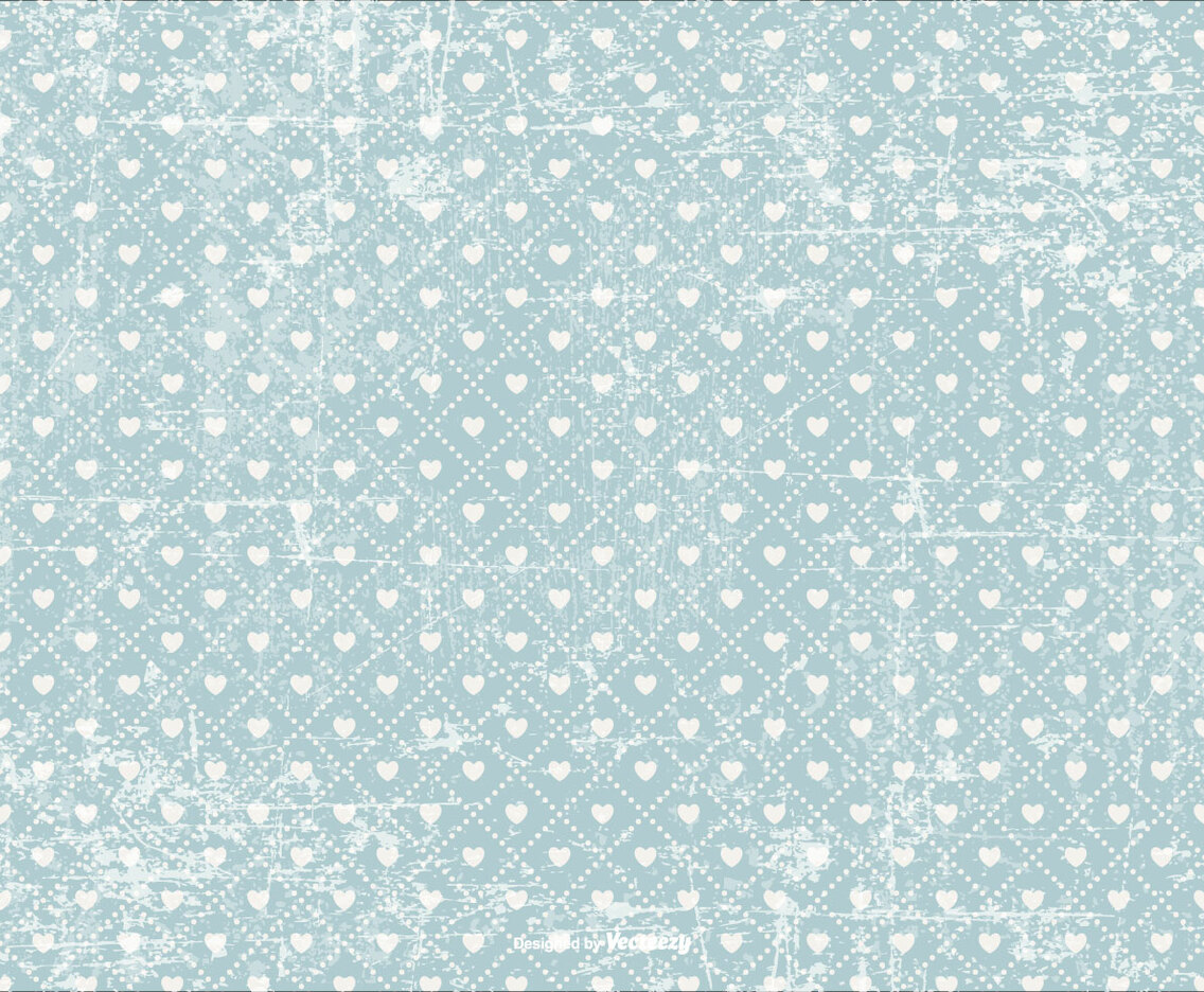 Grunge Hearts Background