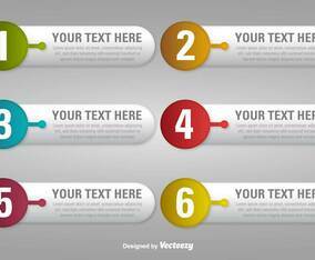 Vector Paper Progress Design Template